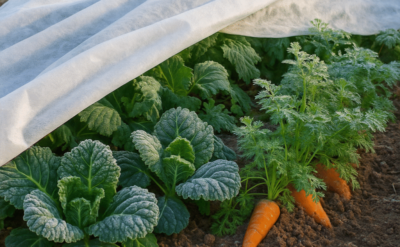 🥕 Orto in inverno: come difenderlo dal freddo